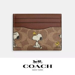 Coach x Peanuts Slim ID/Card Holder Case